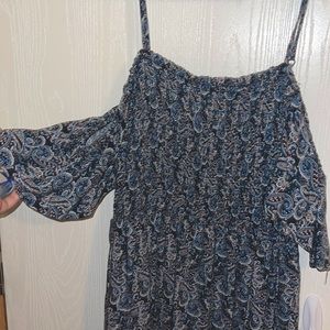 Size large Aeropostale cold shoulder dress